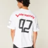 Camisola de futebol com estampado Dodge Viper