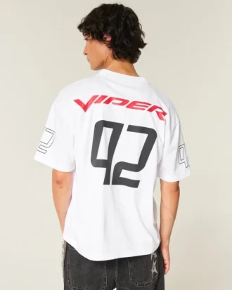 Camisola de futebol com estampado Dodge Viper