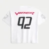 Camisola de futebol com estampado Dodge Viper