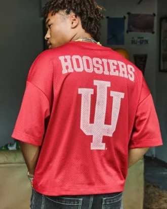 Camisola de futebol com gráfico da Indiana University Hoosiers