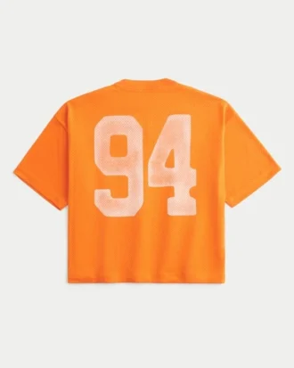 Camisola de futebol com gráfico dos Volunteers da Universidade do Tennessee
