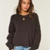 Camisola de gola alta fácil