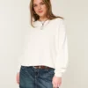 Camisola de gola alta fácil