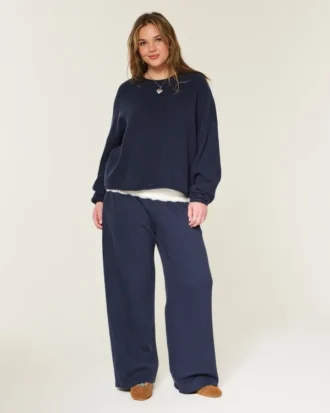 Camisola de gola alta fácil
