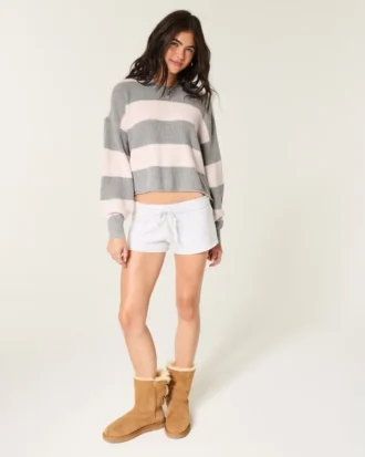 Camisola de gola alta fácil