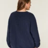 Camisola de gola alta fácil