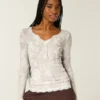 Camisola de manga comprida Icon Henley