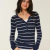 Camisola de manga comprida Icon Henley