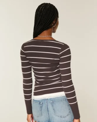 Camisola de manga comprida Icon Henley