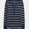 Camisola de manga comprida Icon Henley