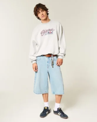Camisola larga com estampa Bahamas