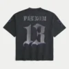 Camisola larga com gráfico Undertaker