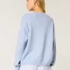Camisola oversized com decote em V Hollister Comfy Cloud