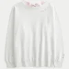 Camisola oversized com laço nas costas Class of ’26