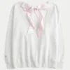 Camisola oversized com laço nas costas Class of ’26
