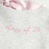 Camisola oversized com laço nas costas Class of ’26
