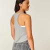 Camisola sem mangas com franjas e estampado Velvet Valley