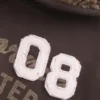 Capuz com forro de pele sintética Capuz com estampado