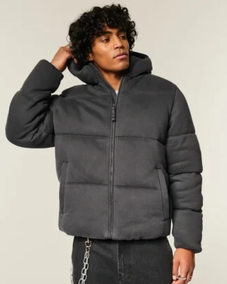 Casaco acolchoado Hollister Feel Good Fleece