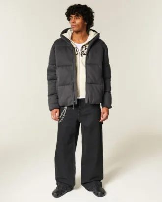Casaco acolchoado Hollister Feel Good Fleece