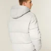 Casaco acolchoado Hollister Feel Good Fleece Casaco acolchoado Hollister Feel Good Fleece