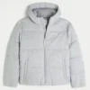 Casaco acolchoado Hollister Feel Good Fleece Casaco acolchoado Hollister Feel Good Fleece