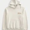 Casaco com capuz Boxy Yellowstone Graphic