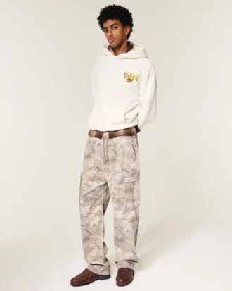 Casaco com capuz e estampado da Universidade do Oregon Ducks