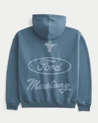 Casaco com capuz e fecho de correr Ford Mustang Graphic