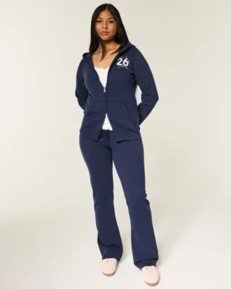 Casaco com capuz e fecho Zip-Up Senior ’26 Graphic
