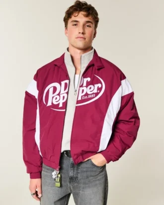 Casaco de corrida com gráfico Dr Pepper