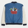 Casaco de ganga com estampado Looney Tunes