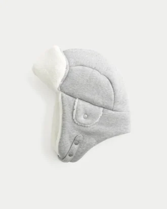 Chapéu de caçador com forro de sherpa