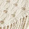 Colete com franjas estilo croché fácil