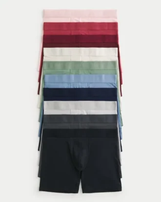 Conjunto de 10 boxers compridos