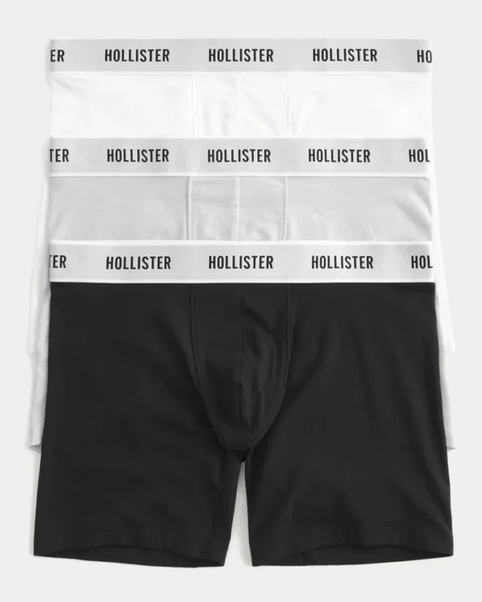 Conjunto de 3 boxers compridos