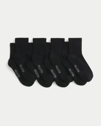 Conjunto de 4 pares de meias curtas