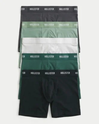 Conjunto de 5 boxers compridos