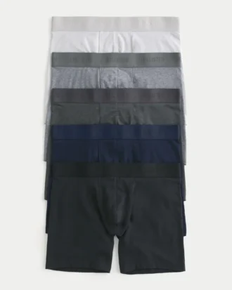 Conjunto de 5 boxers compridos
