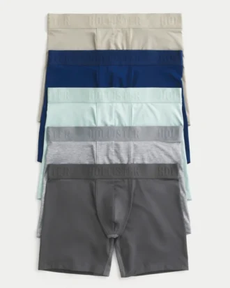 Conjunto de 5 boxers compridos refrescantes