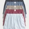 Conjunto de 5 boxers de algodão