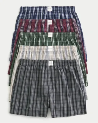 Conjunto de 5 boxers de algodão
