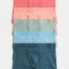 Cueca boxer clássica comprida, 5 unidades