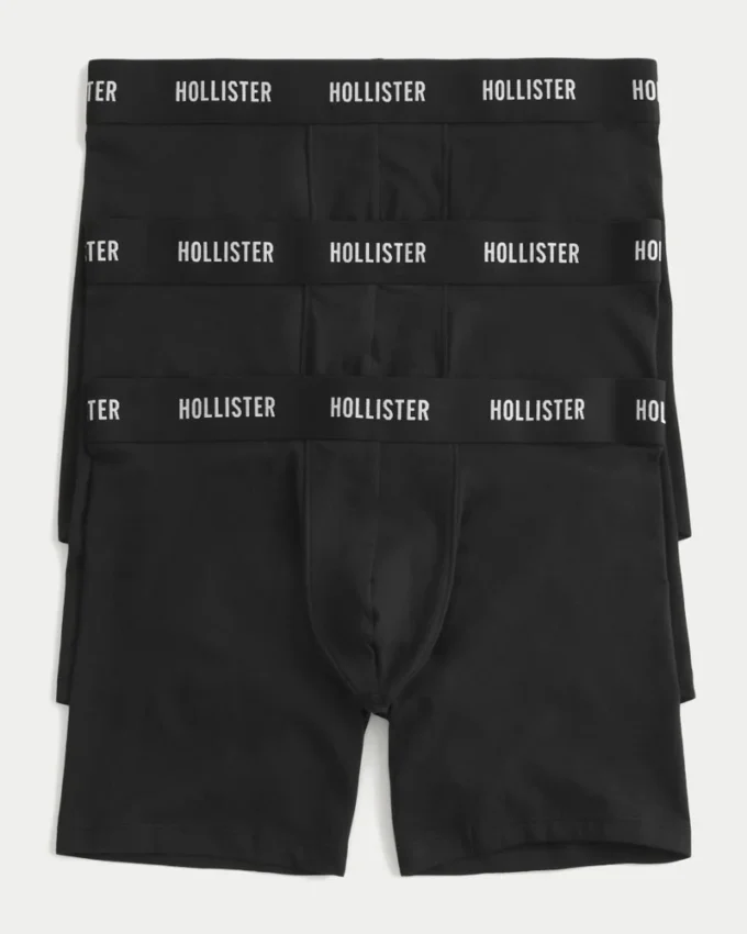 Cueca boxer comprida, 3 unidades