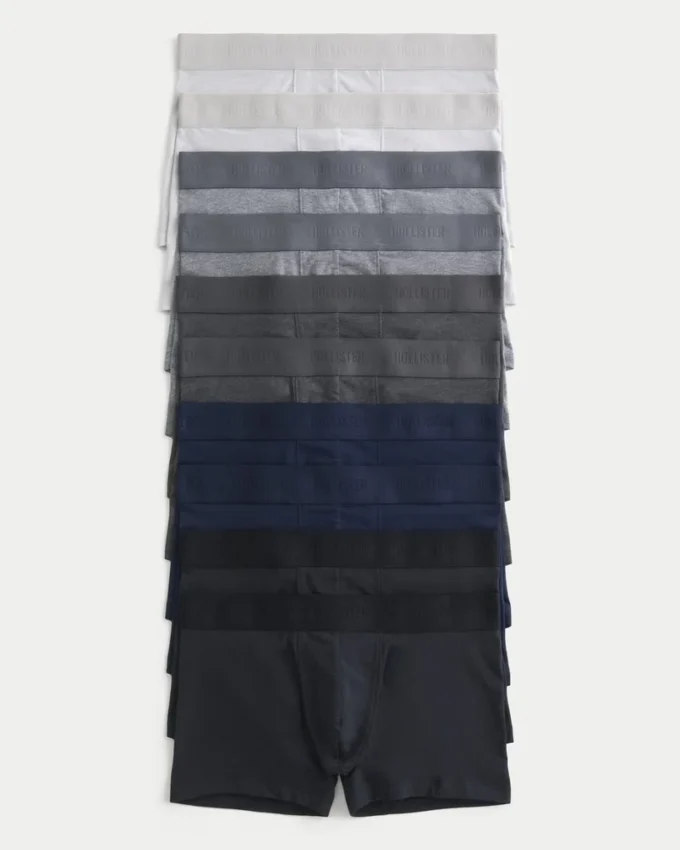Cuecas boxer clássicas, pacote de 10