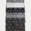 Cuecas boxer compridas, 5 unidades