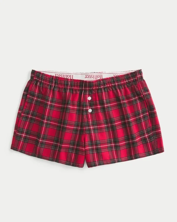 Cuecas boxer de flanela Cuecas boxer de flanela