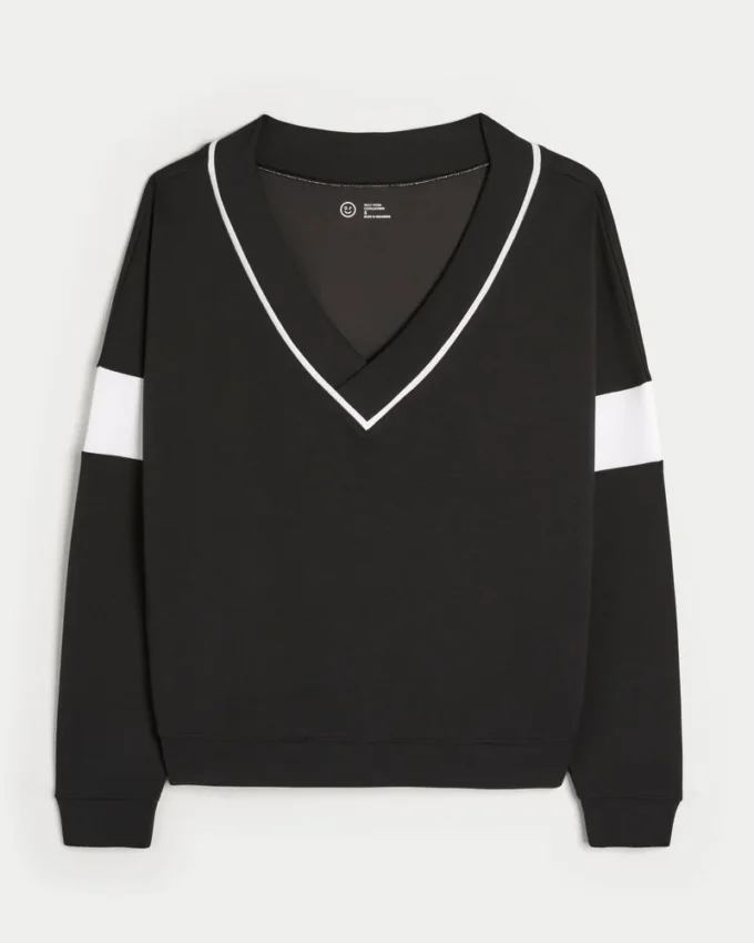 Gilly Hicks Active Cooldown Top com ombros à mostra