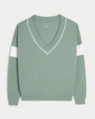 Gilly Hicks Active Cooldown Top com ombros à mostra
