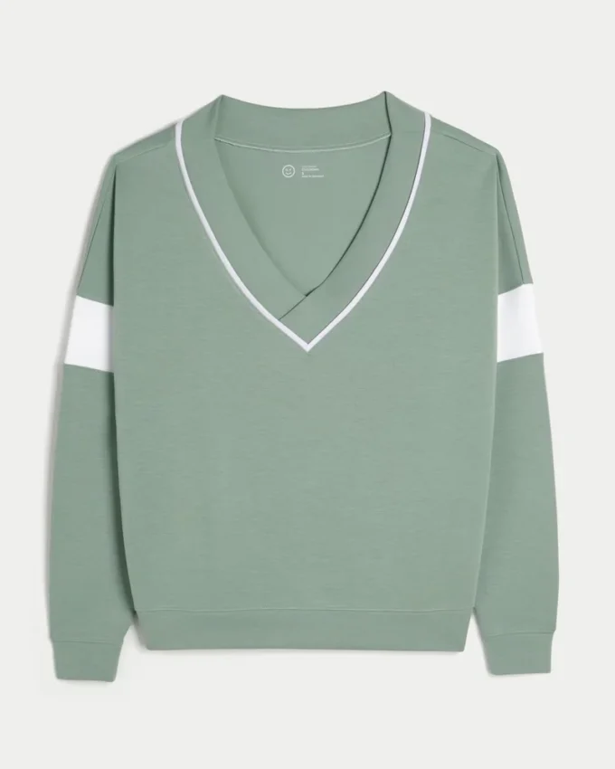 Gilly Hicks Active Cooldown Top com ombros à mostra